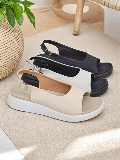 Royalfashion Women's Riva sandals on a thick sole