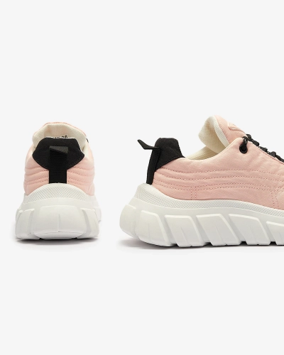 Heleroosad naiste riidest spordijalatsid Riotay- Jalatsid