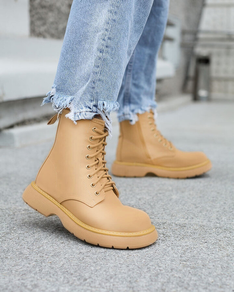 Royalfashion Matte light brown Kucillo naiste saapad