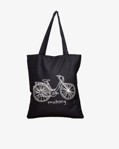 Royalfashion Material bag with white print