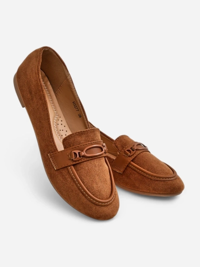 Royalfashion Naiste sametist ökoloogilised mokasii Zammei