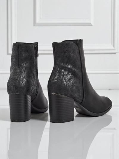 Royalfashion Women's ankle boots on a post Abinom