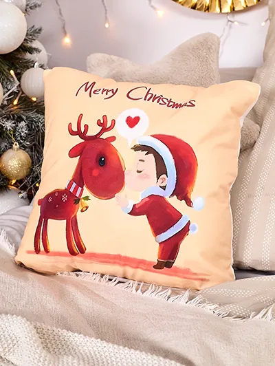 Royalfashion Decorative Christmas pillowcase