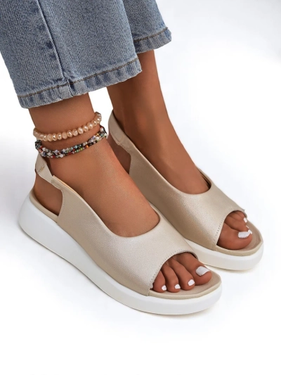 Royalfashion Naiste paksema tallaga sandaalid Luna Shines