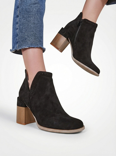 Royalfashion Women's ankle boots on a post Vettot