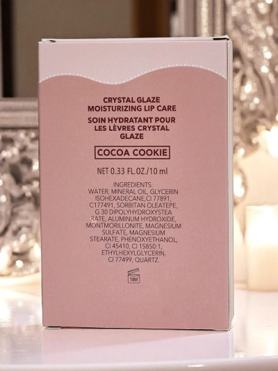 Huuleläige käevõruga Gloss & Charm Cocoa Cookie