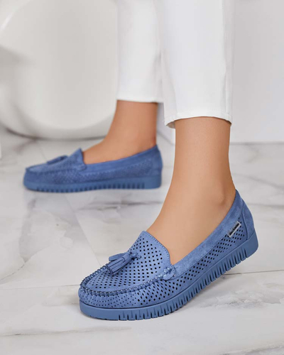 Royalfashion Женские ажурные мокасины Molaffa