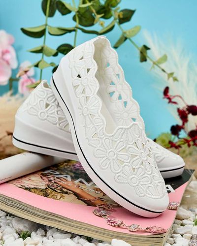 Royalfashion Women's low-heeled half shoes Dellio