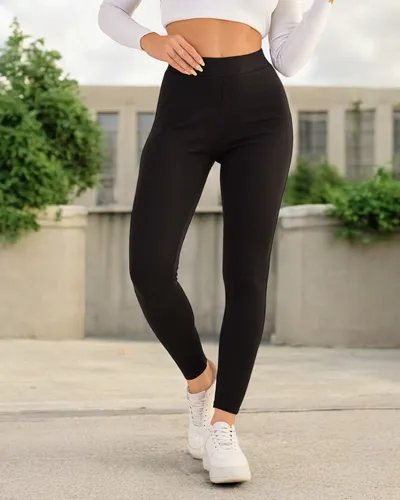 Royalfashion puuvillased naiste säärised tsirkoonidega