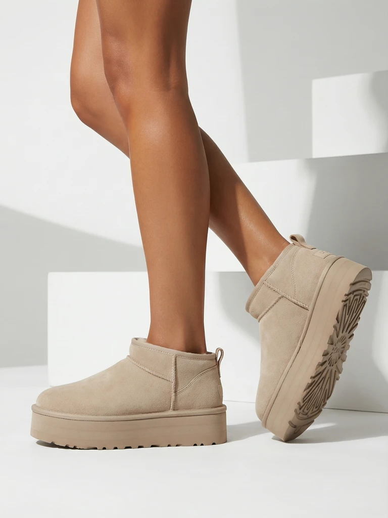 Royalfashion Женские короткие сапоги a'la snow boots Ozozi