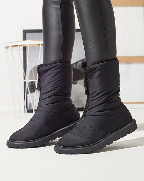 Royalfashion Black women's shoes a'la snow boots Tirigga