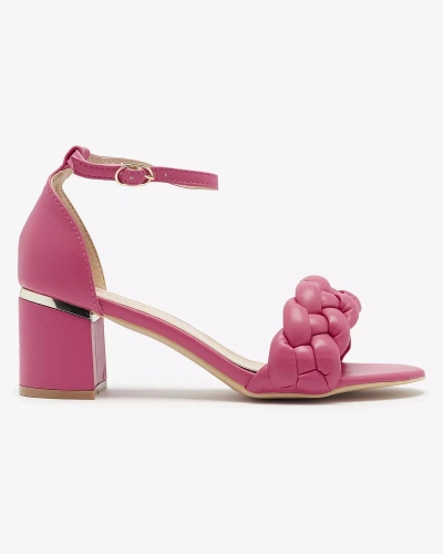 Fuksia naiste postisandaalid Marines - Jalatsid