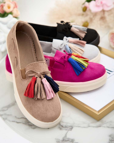 Royalfashion Женские мокасины с кисточками Bererto