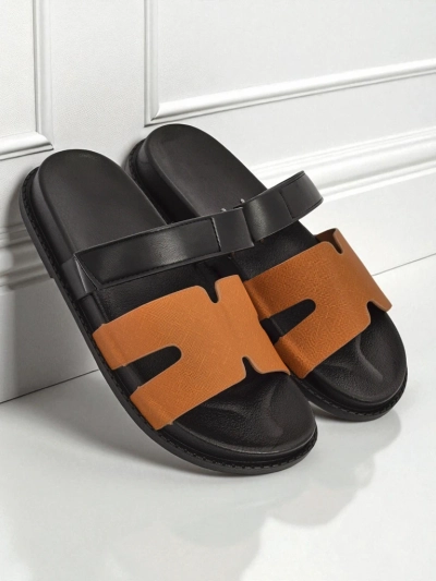 Royalfashion Women's eco-leather slip-on sandals FlexiComfi