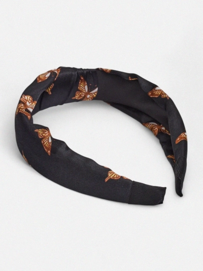 Royalfashion Ободок для волос в клетку с бабочками Butterfly Weave