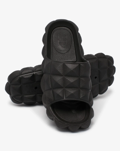 Royalfashion Naiste mustad reljeefsete mustade Ambeha