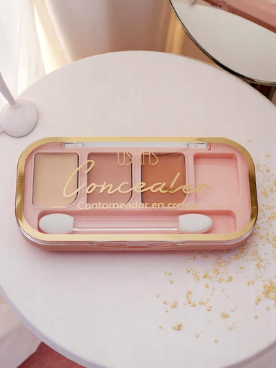 Mattifying Contour Palette 3 shades Oatmeal Carrot