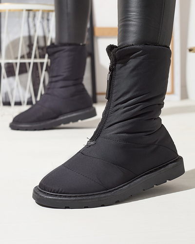 Royalfashion Black women's shoes a'la snow boots Tirigga