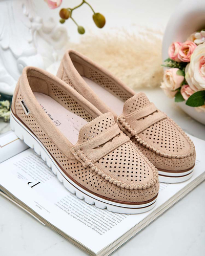 Royalfashion Openwork women's moccasins Leteller