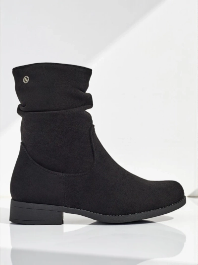 Norvia Women's High Eco Suede Ankle Boots