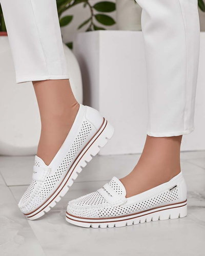 Royalfashion Ажурные женские мокасины Leteller