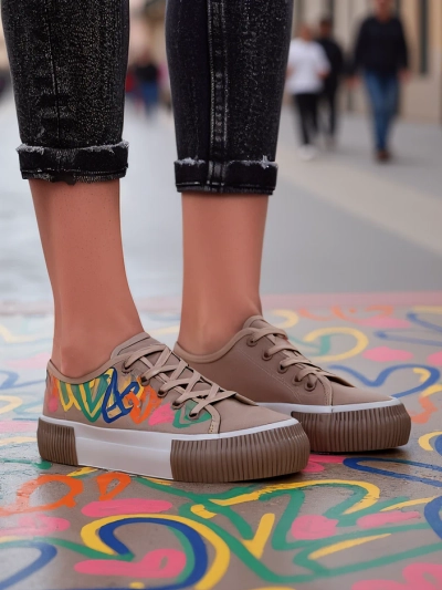 Royalfashion Naiste tenniseketsid südametrükiga Sercess