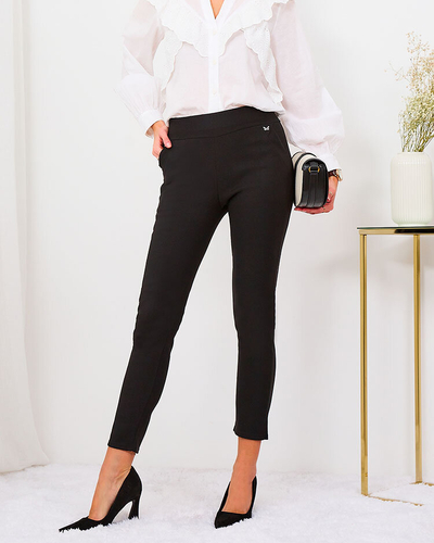 Royalfashion Mustad naiste ökonahast leggings a'la bells