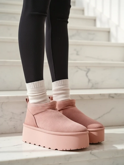 Royalfashion Women's short boots a'la snow boots Ozozi