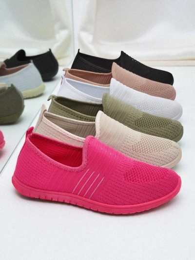 Naiste Perseida mokassiinid, mugav oranž kangas kevadiseks ja suviseks hooajaks