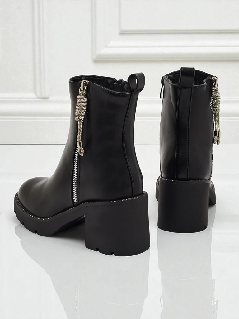 Women's heeled ankle boots Ashen Life