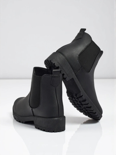 Naiste Chelsea-stiilis öko-nahast poolsaapad Belmo