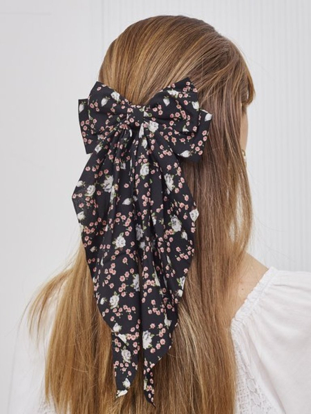 Royalfashion Hair Clip – Bow with Little Flowers Florinae
