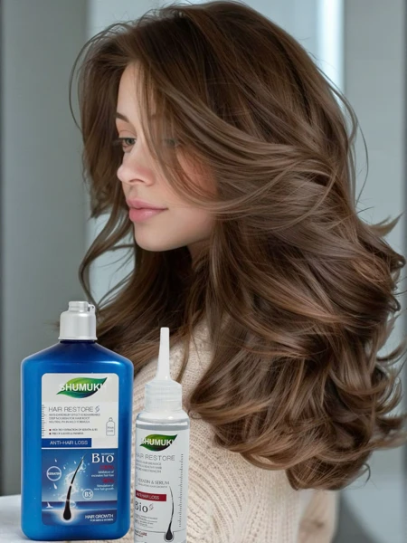 Shumukh Шампунь и Сыворотка для волос 2в1 - против перхоти