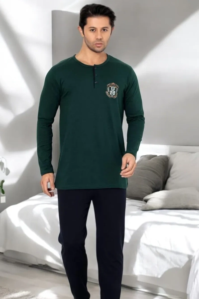 Royalfashion Meeste puuvillased öösärk