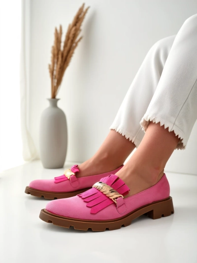 Royalfashion Naiste ökoloogilised suede mokad Mare Nostrum