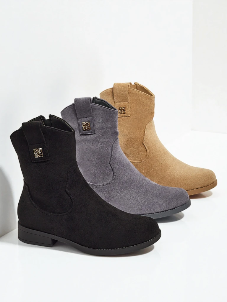 Women's Kelmoria Faux Suede Ankle Boots