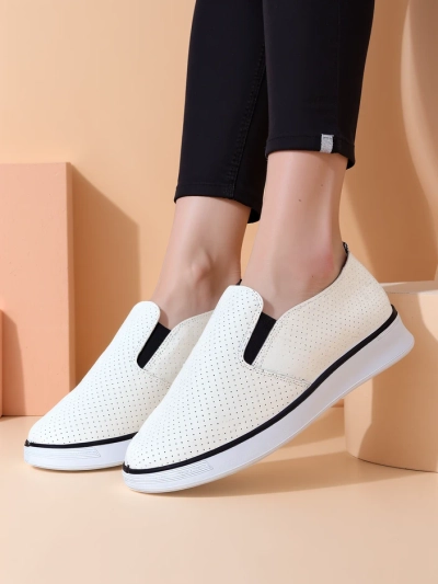 Королевская мода Женские перфорированные кроссовки Musio