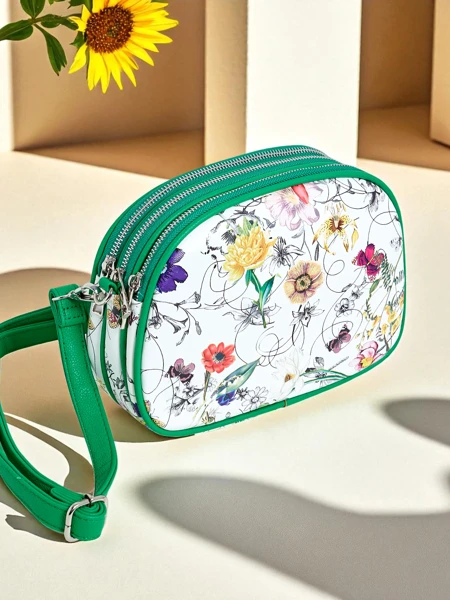 Royalfashion Small women's handbag made of eco leather Floriana