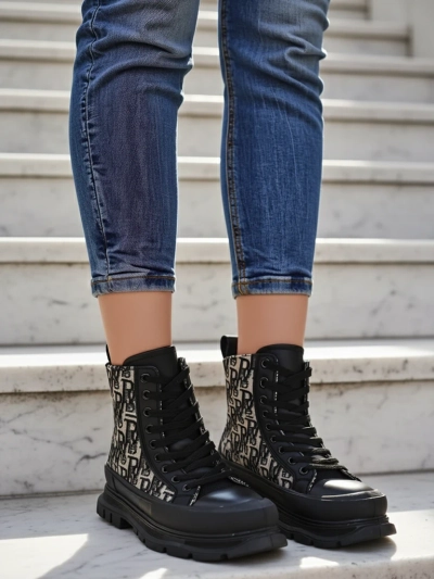 Royalfashion Women's ankle boots with print Zoriof