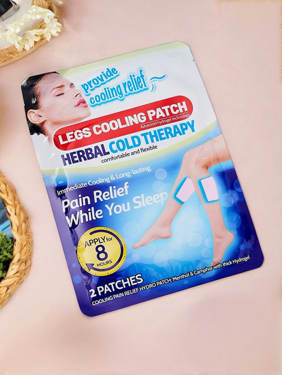 Cooling patches for legs for better sleep 8H (6 pcs.)