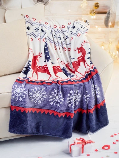 Royalfashion Yulisþak jul blankyk 160x200