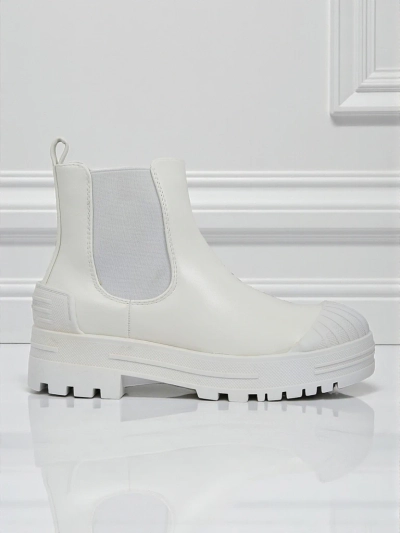 Platvormil poolsaapad öko-nahast Amber Veil