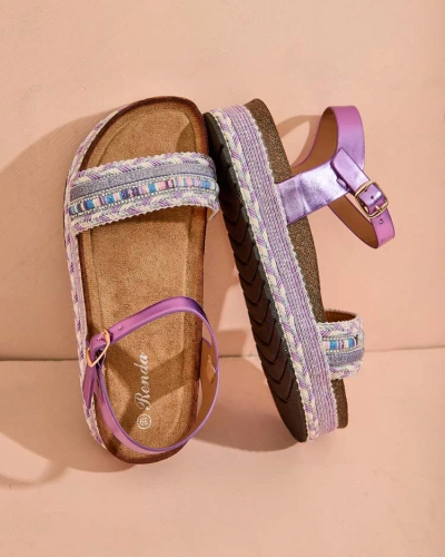 Royalfashion Women's Embroidered Mussir Sandals