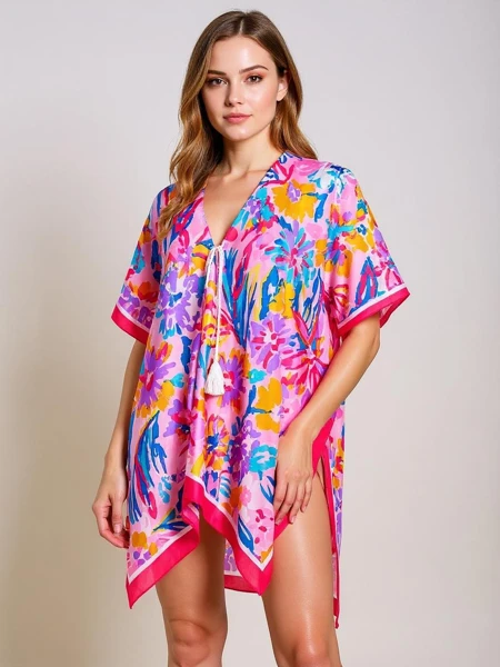 Pareo Selene Colore – mitmevärviline Royalfashion tuunika V-kaelusega
