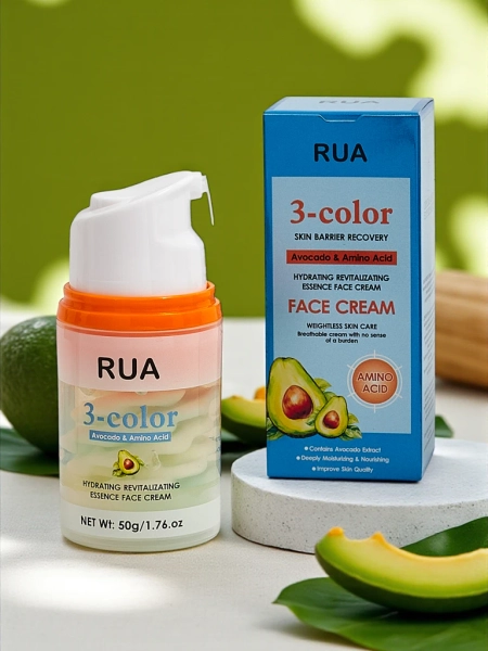 RUA Moisturizing Face Cream with Avocado and Amino Acids