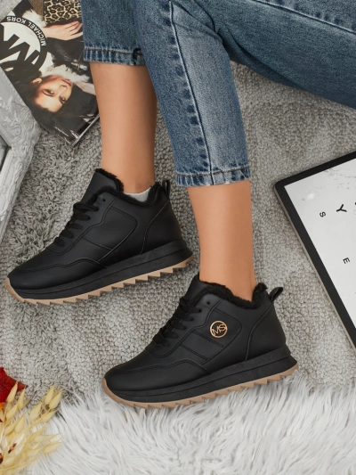 Royalfashion Утепленные женские кроссовки с мехом Casot