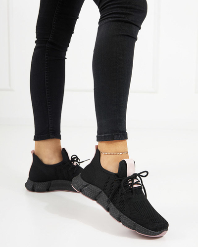 Mustad ja roosad naiste spordijalatsid Bommgi - Jalatsid