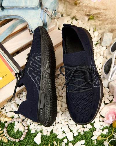 Royalfashion Women's slip-on sports shoes Tennan