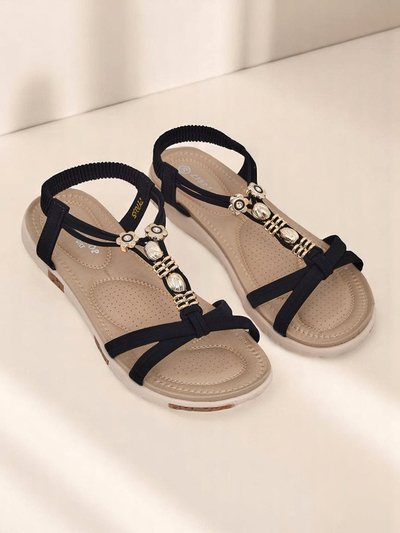 Royalfashion Женские украшенные сандалии Veve