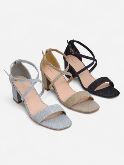 Royalfashion Блестящие женские сандалии Rokates